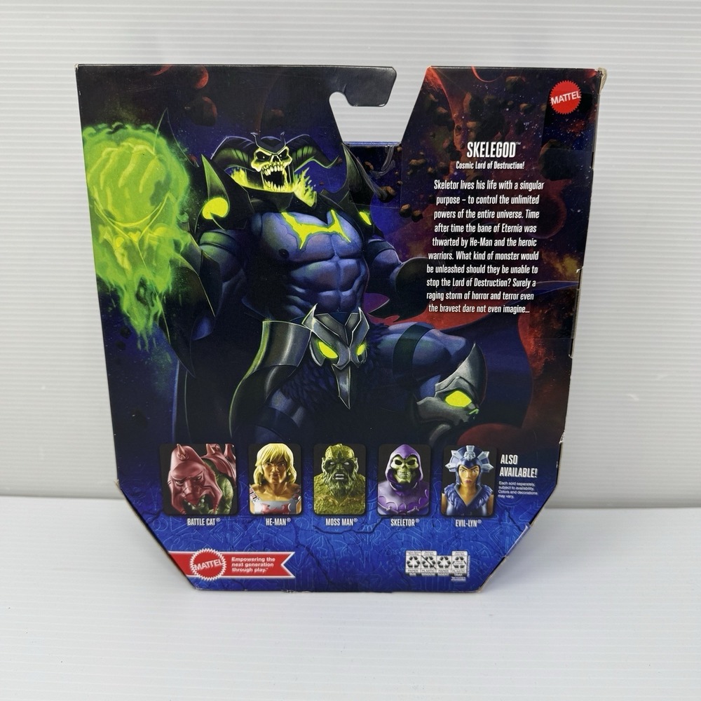 Mattel Masters of the Universe Masterverse Revelation Skelegod 7" Figure New - Picture 3 of 5